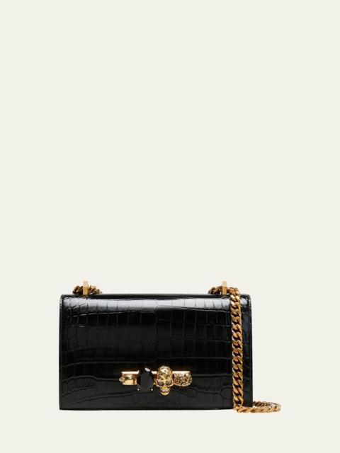 Alexander McQueen Jeweled Satchel Bag