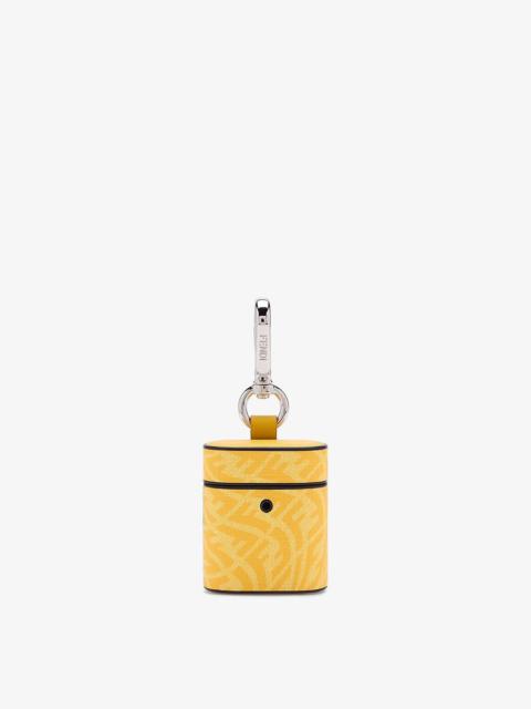 FENDI Yellow fabric cover