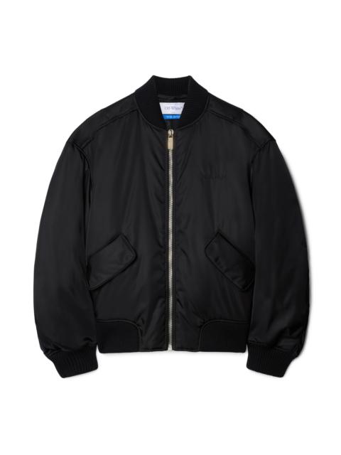 Nylon Bomber Jacket