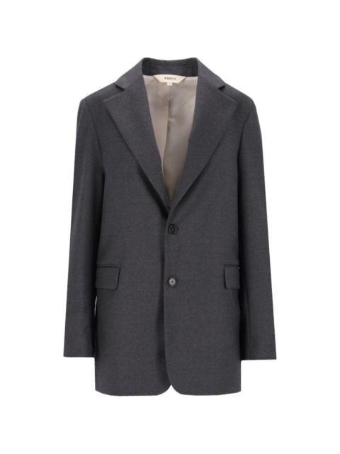 BARENA Galà Flan flannel single-breasted jacket