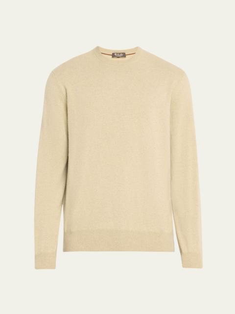 Men's Baby Cashmere Crewneck Sweater