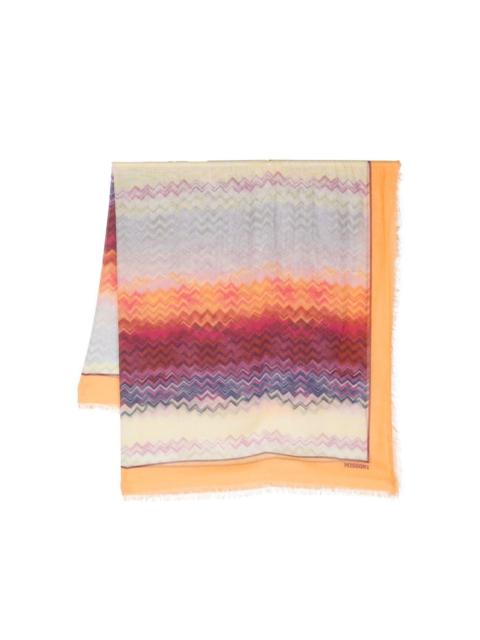 Missoni zig-zag print scarf