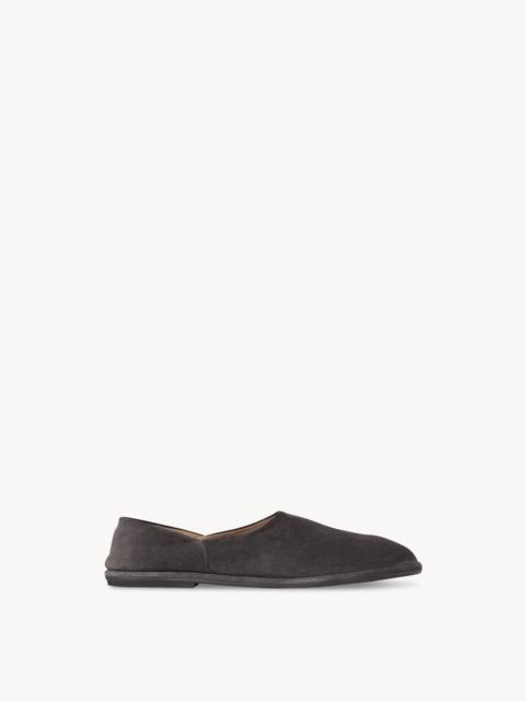 The Row Canal Slip On in Suede