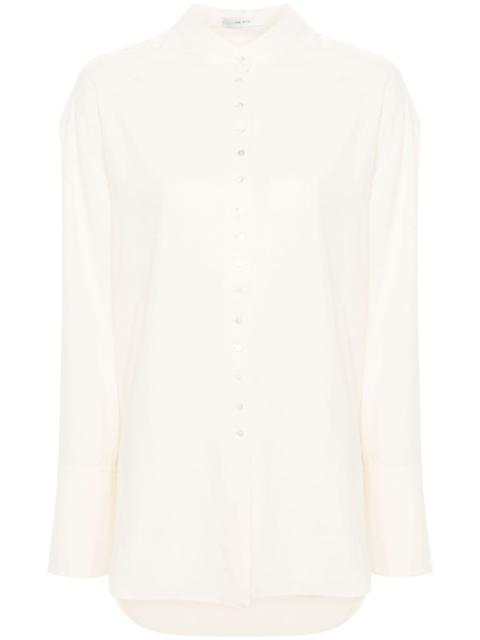 The Row silk buttoned shirt
