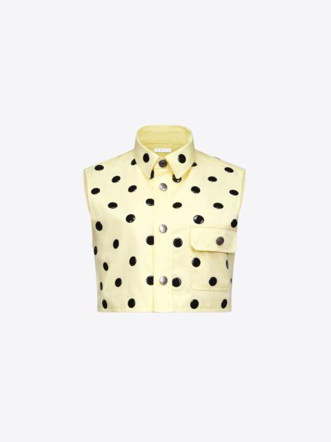 AREA POLKA DOT SLEEVELESS TOP