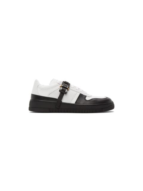 1017 ALYX 9SM White & Black Buckle Sneakers