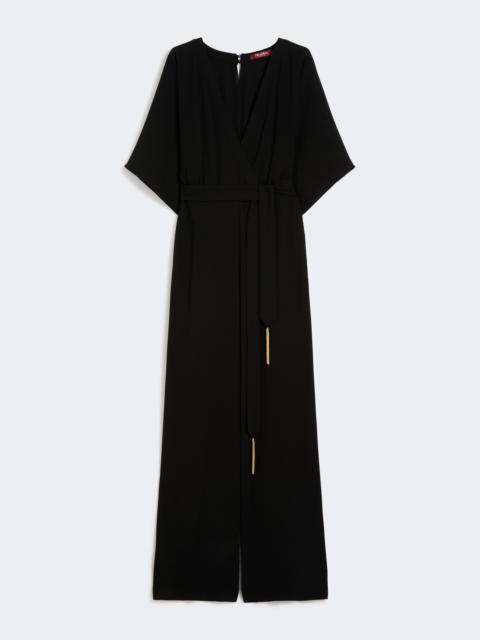 Max Mara Lightweight cady jumpsuit - BLACK