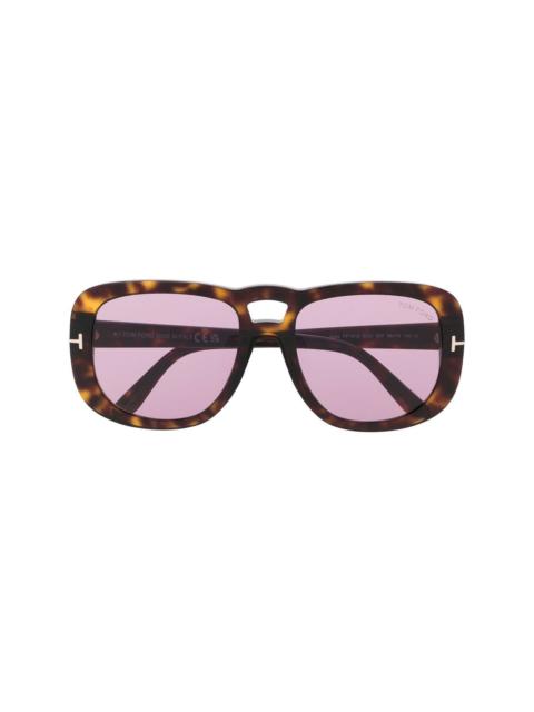 oversize-frame sunglasses