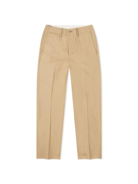 visvim FIELD CHINO PANTS DMGD BEIGE | REVERSIBLE