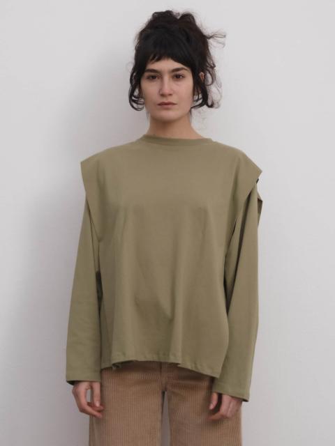 BASERANGE Mason Long Sleeve Tee - Regenerative Cotton Jersey