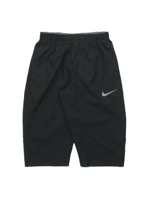 Nike Nike Logo Quick Dry Breathable Sports Shorts Black 688492-010