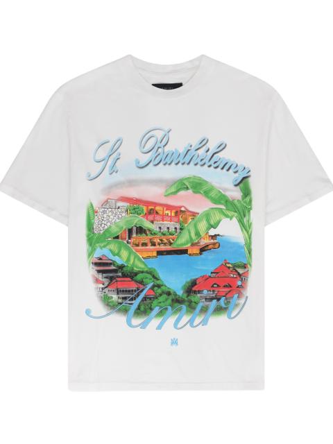 AMIRI Eden Rock Airbrush T-Shirt "White" PF23MJG042 100