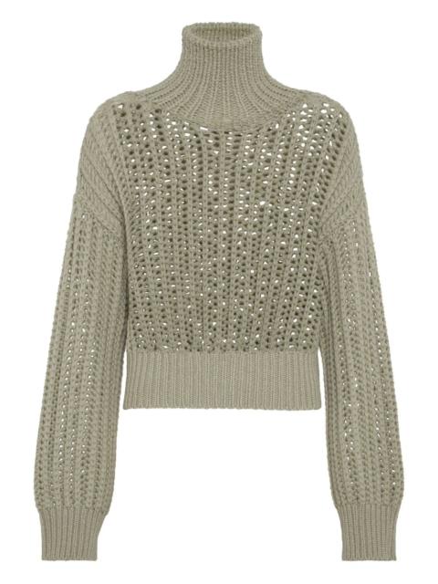 Brunello Cucinelli turtleneck cashmere sweater