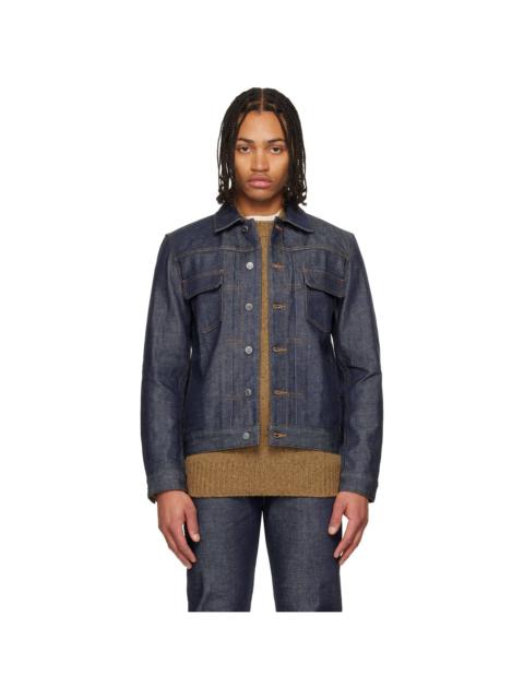 A.P.C. Navy Work Denim Jacket