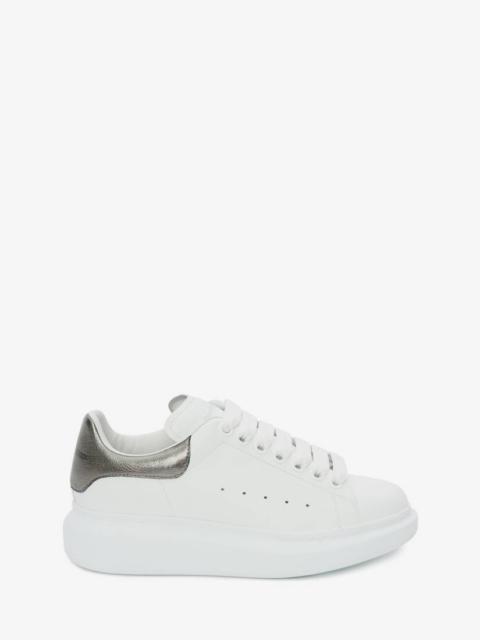 Alexander McQueen Women's Oversized Sneaker in Black Pearl