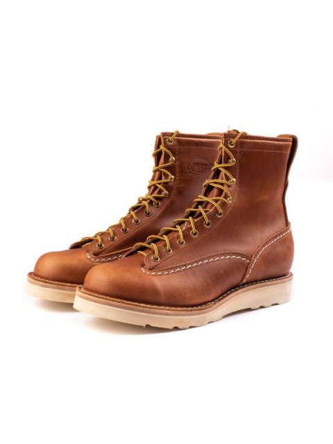 Iron Heart IHWE-JOU-TAN Iron Heart Int'l x Wesco® - 8" Domain Jobmaster® Boot - British Tan. The "Journeyman"