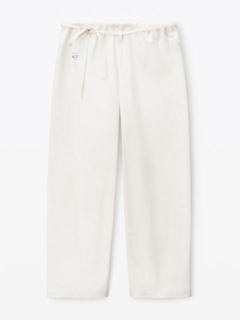 Alexander Wang KARATE PANT IN MIDWEIGHT COTTON