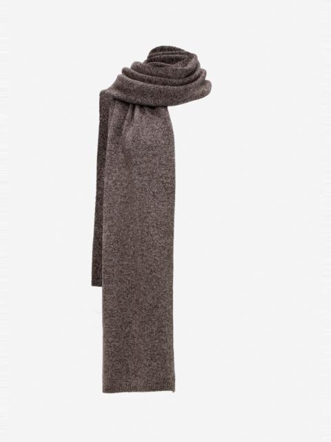 MAGDA BUTRYM Wool scarf in brown