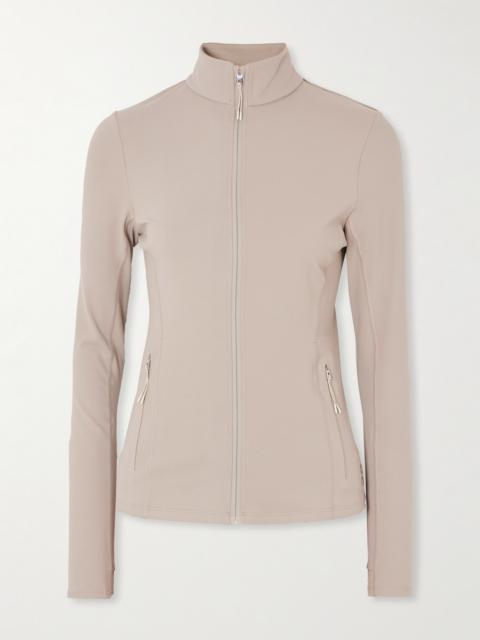 On + Zendaya Gloria Cutout Stretch-jersey Jacket