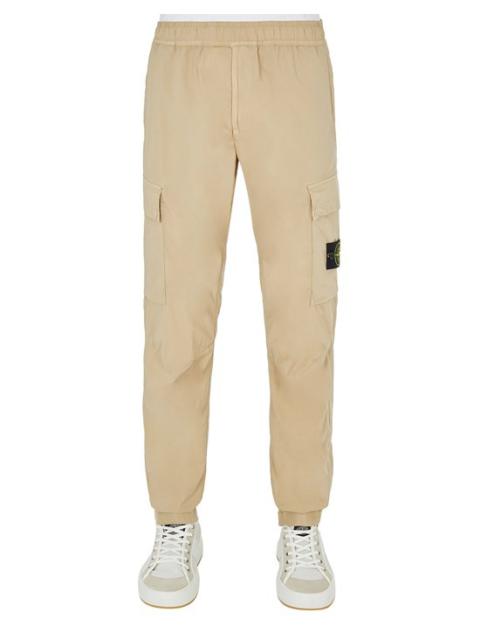 Stone Island 31303 GARMENT-DYED STRETCH COTTON TELA 'PARACADUTE'  BEIGE