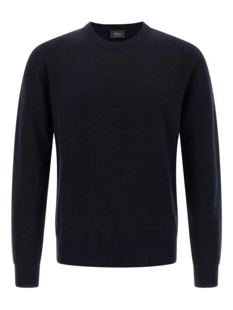 Brioni crew-neck cuffed-sleeve sweater