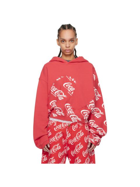 Red Swirl Hoodie