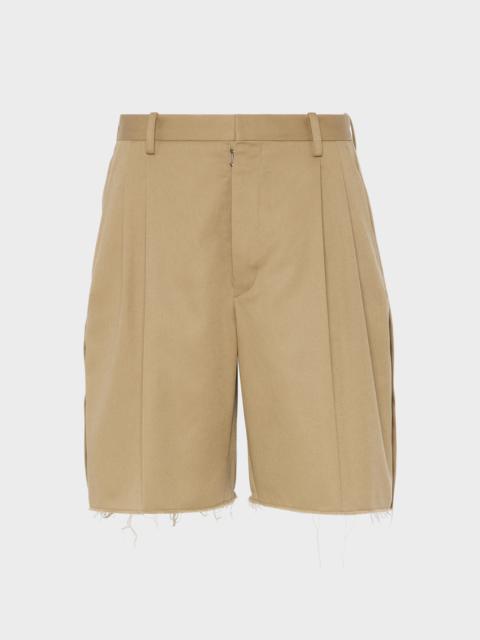 Maison Margiela Tailored Cotton Shorts