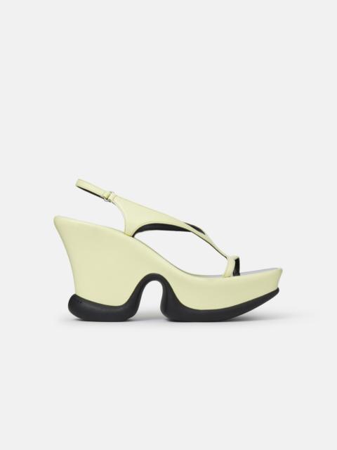 Shroom Slingback Wedge Sandals