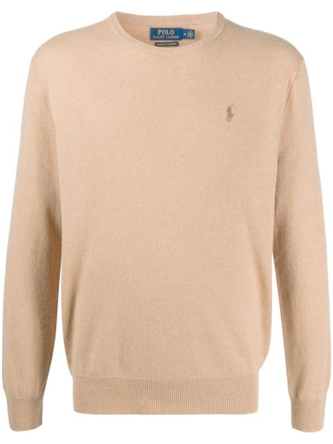 Polo Ralph Lauren embroidered logo cashmere pullover