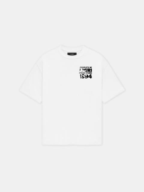 AMIRI DESIGN STUDIO TEE