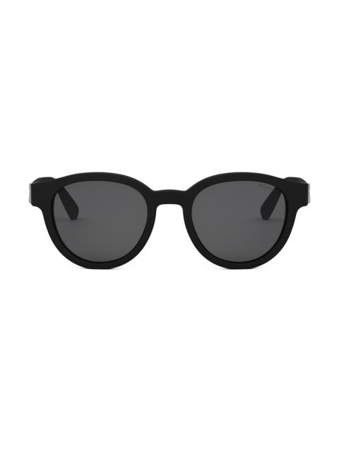 BVLGARI Men's Aluminium 51MM Round Sunglasses - Matte Black