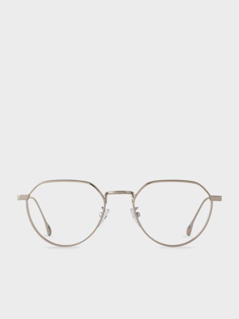 Paul Smith Silver 'Fisher' Spectacles