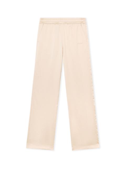 Off-White Diagonals Lace Satin Track Pants