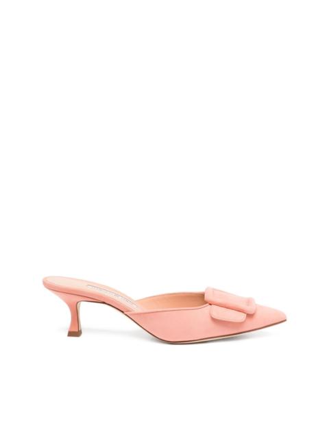 Manolo Blahnik 50mm Maysale mules