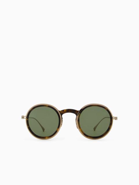 Men’s round sunglasses