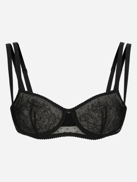 Dolce & Gabbana Lace balconette bra