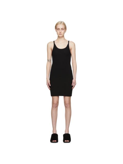 ARCH THE Black Rib Knit Dress