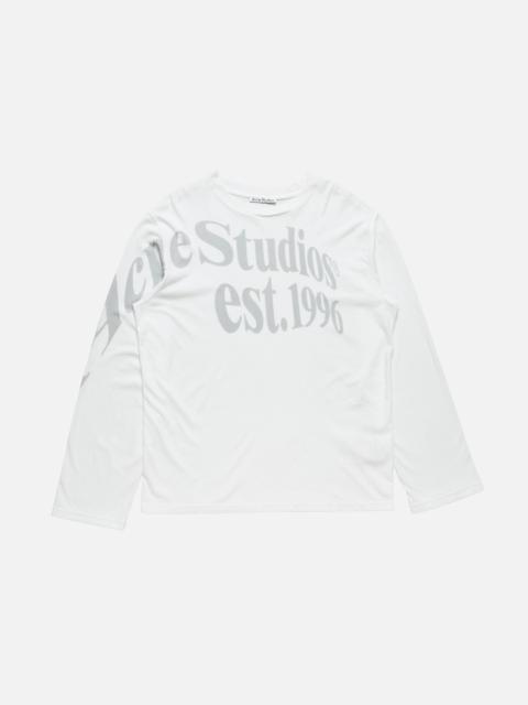 Acne Studios Relaxed fit graphic t-shirt - Off white