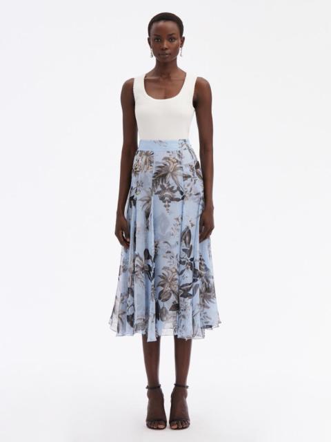 FLORA & FAUNA CHIFFON SKIRT