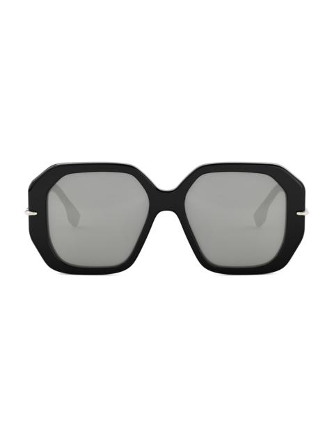 FENDI Women's Fendi Selleria 54MM Square Sunglasses - Black