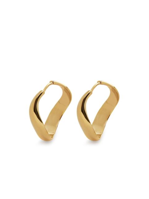 MONICA VINADER medium Swirl hoop earrings