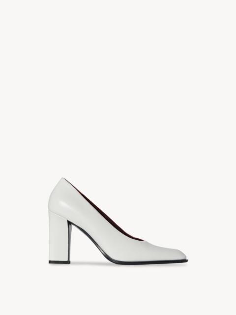 The Row Olivia Pump in Leather