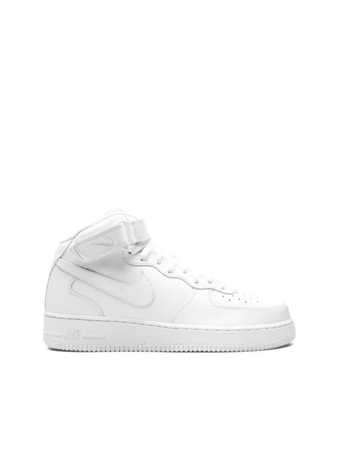 Nike Air Force 1 Mid '07 "Triple White" sneakers
