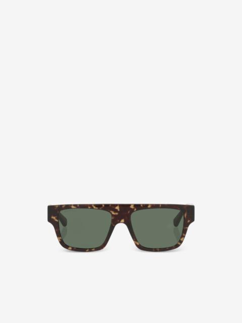 GUCCI rectangle-frame sunglasses