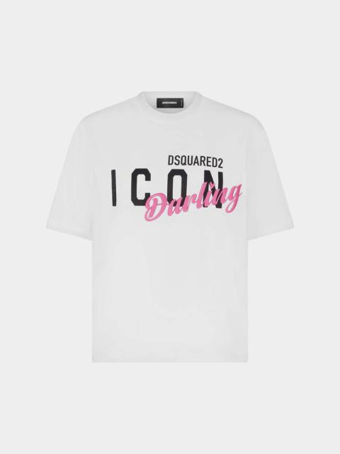 DSQUARED2 ICON DARLING EASY FIT T-SHIRT