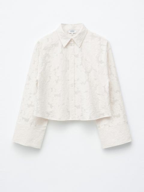 & Other Stories Relaxed Jacquard Blouse