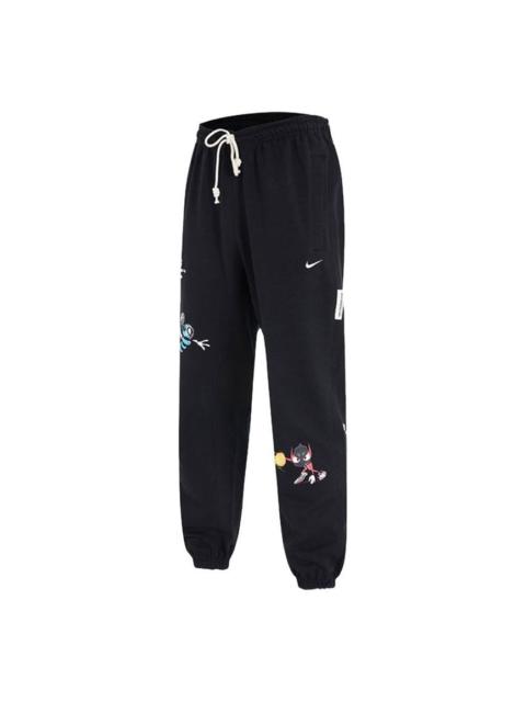 Nike Men's Nike Basketball Athleisure Casual Sports Long Pants/Trousers Autumn Black DO9157-010