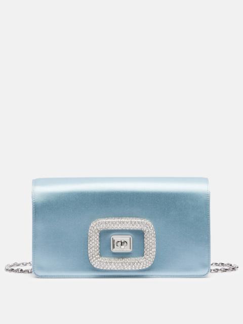 Roger Vivier Crystal-embellished clutch