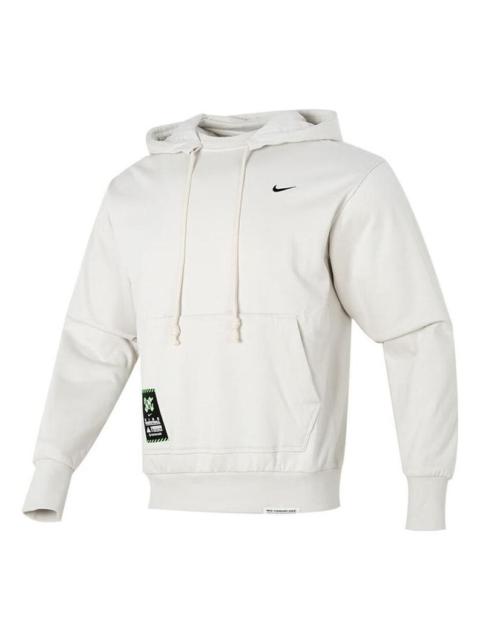 Nike Nike Dri-Fit Logo Hoodie 'White' FV4027-072