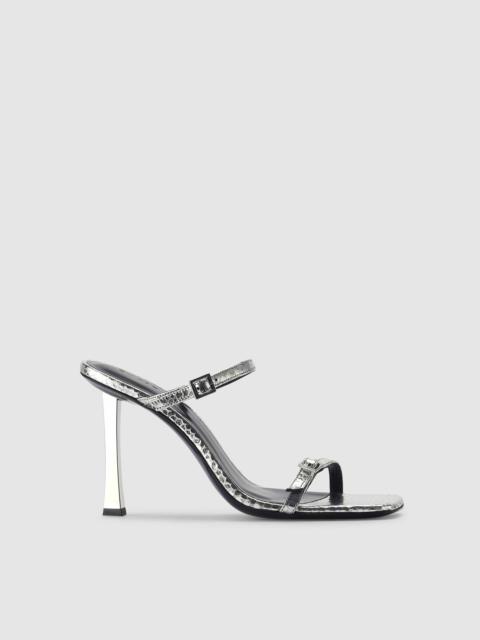 BY FAR By Far Women's Flick Silver Heels